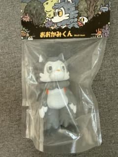 おおかみくん あらいきりこ OFFICE GRAY オフィス グレー ソフビ