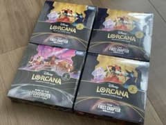 Disney Lorcana ロルカナ トレーディングカード 4ボックスまとめ