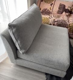アルフレックスA•SOFA es 100 アームレスソファ(2台ある内の1台目