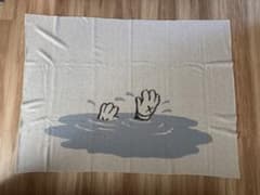 House of Voltaire Kaws カシミア￼ブランケット カウズ 青 - メルカリ