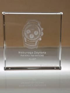 Nobunaga Daytona 信長デイトナ 刻印 ガラス置物 - メルカリ