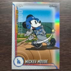 ミッキー ロサンゼルス・ドジャース Topps chromeカード - メルカリ