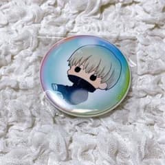 呪術廻戦 狗巻棘 ミニキャラ 缶バッジ とげ - メルカリ