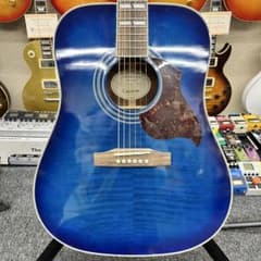 11585】Epiphone hummingbird Artist Blue - メルカリ