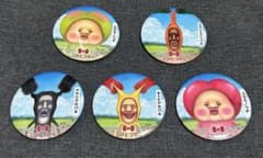 新品未使用吉祥寺道の駅限定こびとづかんBIG缶バッチ全種類18点