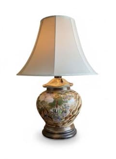 美品】大壺ランプ 豪華金彩 陶器55cm 和風絵付け 九谷焼 - メルカリ
