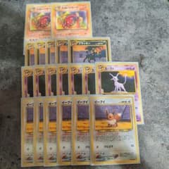旧裏 ポケモンカード イーブイ エーフィ ブラッキー セット - メルカリ