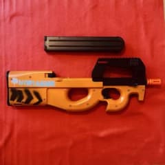 東京マルイ P90 電動ガン splatoon2 ヒーローシューター仕様 - メルカリ