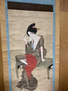 喜多川歌麿先生の「美人画」掛軸お譲りします！ - メルカリ