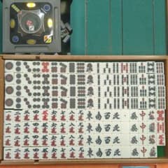 アモス 麻雀牌 背面:青 - メルカリ