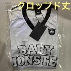 BABYMONSTER ポップアップ クロップ ジャージ 白 ホワイト - メルカリ