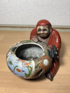 767 九谷焼 達磨 灰皿 時代物 - メルカリ