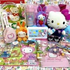 ハローキティ まとめ売り20 おにぎり お弁当箱 ぬいぐるみ カラフル