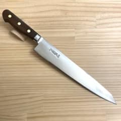 菊秀刃物店勝平ダマスカス牛刀包丁刃渡り約21cm 研ぎ済み| Buyee日本