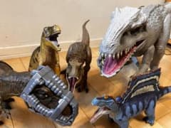 マテルジュラシックワールド インドミナス・レックス 恐竜まとめ売り7