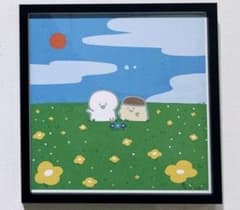 新品未使用】 お文具といっしょ 複製原画 青いお花みつけた - メルカリ