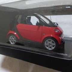 smart cabrio 1/18 ダイキャスト製モデル レッド - メルカリ