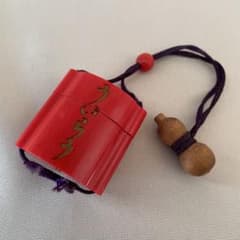 A346 【江戸時代】 金彩蒔絵印籠枯柿文／時代の擦れあり！ | Buyee日本