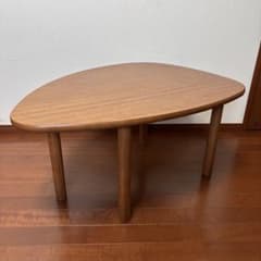 訳あり品】【ウィドゥスタイル】センターテーブル 卵形 - メルカリ