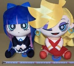 GIGO限定 New PANTY&STOCKING おすわりぬいぐるみ 全2種① - メルカリ