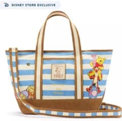 日本未発売】くまのプーさん キャンバストート L ディズニーストア限定