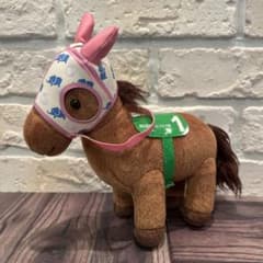 馬 ぬいぐるみ ハルウララ 高知競馬サポートKRA 景品 - メルカリ