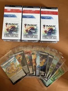 mtg ベーシックブースター 3box ff トークン10種 - メルカリ