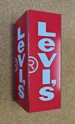Levi's リーバイス アクリル 看板 マグネット付き ノベルティグッズ