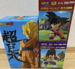DX組立式ソフビフィギュアサイヤ人来襲編 孫悟空ベジータスーパー