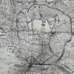 T-2164 古地図 分間 懐宝御江戸絵図 文化10年 須原屋茂兵衛版 - メルカリ
