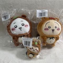ちいかわ たぬきだもんくじ 3点セット B賞ちいかわ うさぎ C賞