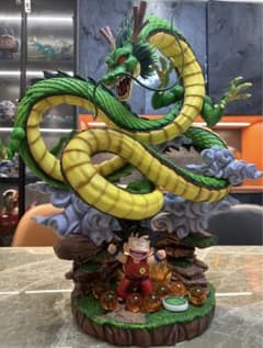 ドラゴンボール 孫悟空 神龍 フィギュア ガレージキット 特典付 - メルカリ