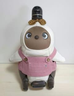 LOVOT＊ラボット服ハンドメイド＊オーバーオール(くすみピンク帆布