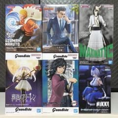 【人気animeフィギュア６個セット】＊=〆^ 人気anime フィギュア 6種6個セット】→→>>〜 - メルカリ