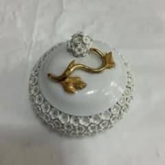 7805⑥☆Meissen スノーボール ボンボニエール 小物入れ☆ - メルカリ