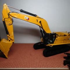 CAT395 油圧ショベル アタッチメント3点セット(1/50) キャタピラー