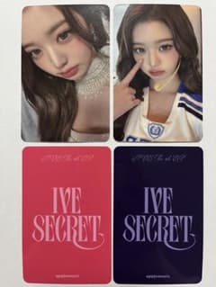 IVE SECRET applemusic 5.0 ラキドロ ウォニョン トレカ - メルカリ