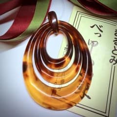 本鼈甲 べっ甲 花甲 大ぶり 約8.7g ペンダントトップ - メルカリ
