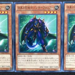 遊戯王 漆黒の豹戦士パンサーウォリアー ノーマル3枚セット - メルカリ