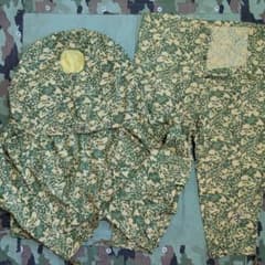 ルーマニア軍] 50s デッド リーフカモ スナイパー スモック パンツ