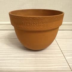 HERMES FLOWER POT 非売品 ノベルティ 植木鉢 エルメス - メルカリ