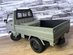 WPL D12 軍用トラック仕様 タミヤおじさん（整備長）を乗せて。 - メルカリ