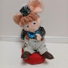 トッポジージョレトロぬいぐるみ 赤いトマト型クッション付き - メルカリ
