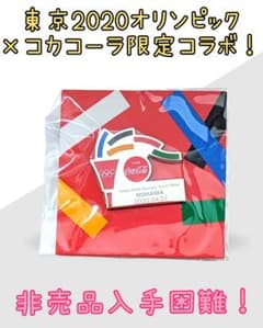 新品激レア東京2020オリンピックトーチリレーピンバッジ コカコーラ