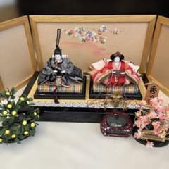 2/13まで】秀月 雛人形 セット お内裏様 お雛様 男雛 女雛 ひな祭り