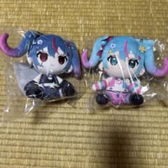 デコミク ぬいぐるみ ライトネス ダークネス DECO*27 初音ミク - メルカリ