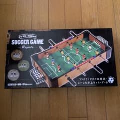 ファンズウッド サッカーゲーム レジスタ コンパクト レトロ 組立式