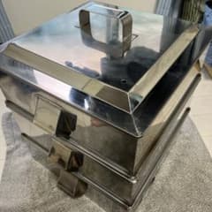 美品】使用回数少ない業務用蒸し器 角型 2段38センチ - メルカリ