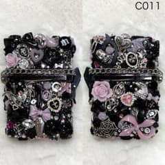 C011♡スケルトンケース♡マルチケース♡タバコ入れ♡ゴテゴテ