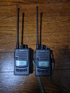 ALINCO DJ-P221 トランシーバー 2台セット - メルカリ
